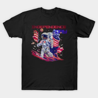 Astronaut independence day T-Shirt